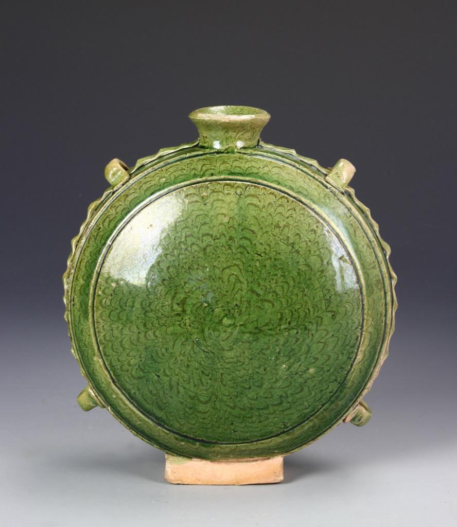 Chinese Green Glazed Moonflask Vase (1 of 12)