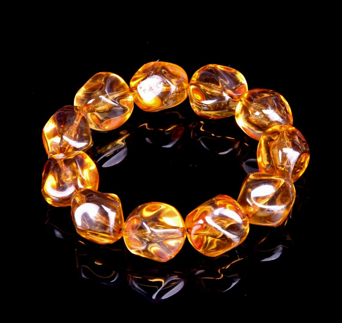 Chinese Amber Bracelet (1 of 1)