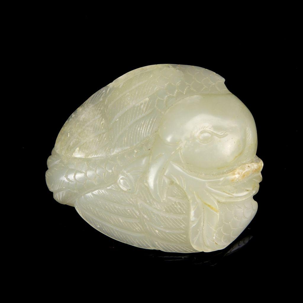 Chinese Jade Bird Ornament (1 of 2)