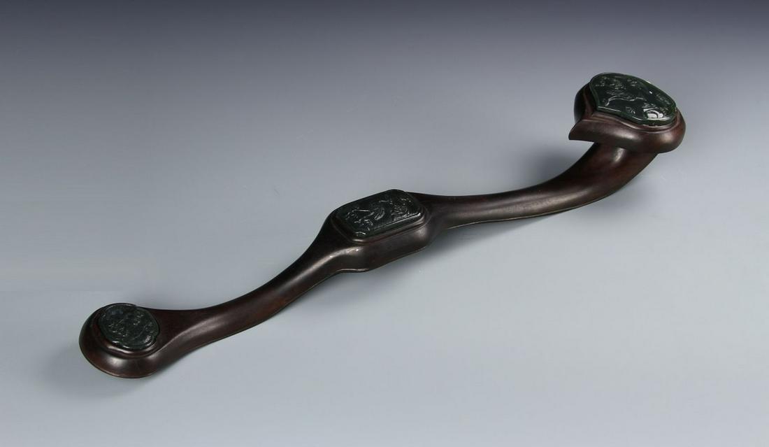 Chinese Hardwood Ruyi Scepter (1 of 6)