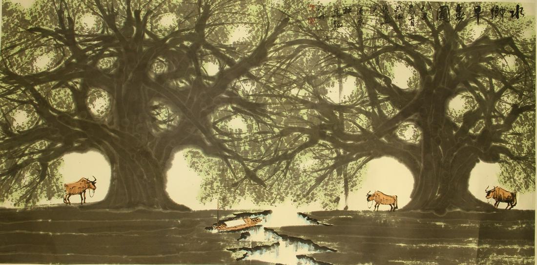 Chinese Painting Of Landscape (1 of 4)