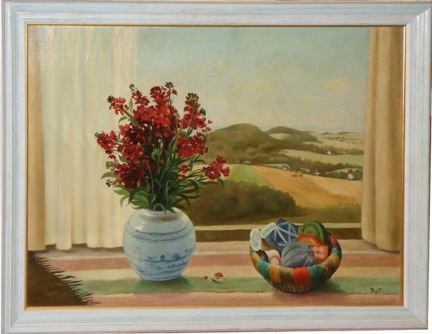 Oil on Canvas Signed Marcel Dyf, 1899-1985: Marcel Dyf, Oil on canvas, signed Marcel Dyf, 1899-1985 French 23 3/4x 31 3/4”Please note that this item is in our warehouse in Los Angles and the shipper's information will be mailed to the win
