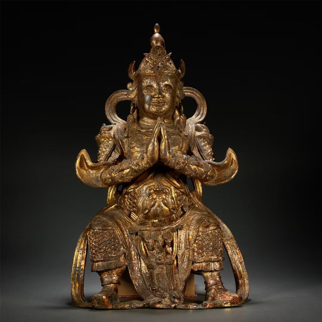Tibetan Gilt Buddha (1 of 1)