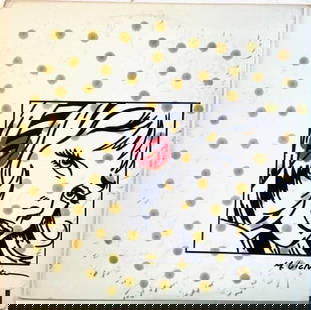 Roy Lichtenstein, “Rememberance Days&rdquo; (1987) by The Dream Academy: Roy Lichtenstein, “Rememberance Days&rdquo; (1987) by The Dream Academy, illustration on vinyl record cover, 12.25 x 12.25&rdquo;, SignedPlease note that this item is in metropolitan NYC and the win