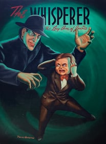 1960s painting on board of the whisper done by Walt Disney comic artist