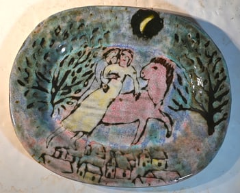 Marc Chagal Plate