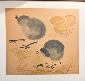 Chinese ink drawing condition good unsigned