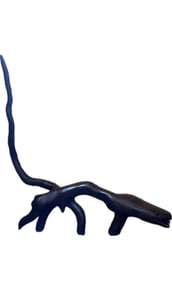 Vintage wood carving 50 inches long