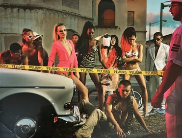 Art photograph 1980s Vogue photography