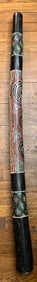 A beautiful hand carved horn from a tribe New Guinea