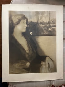 Attribute to Baron A de Meyer early 20th century pictorial photograph