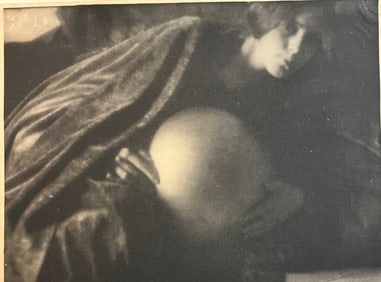 George H Seeley Early 20th century photogravure on Japanese silk