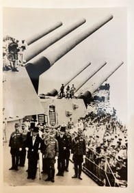 Vintage photograph Japanese surrender