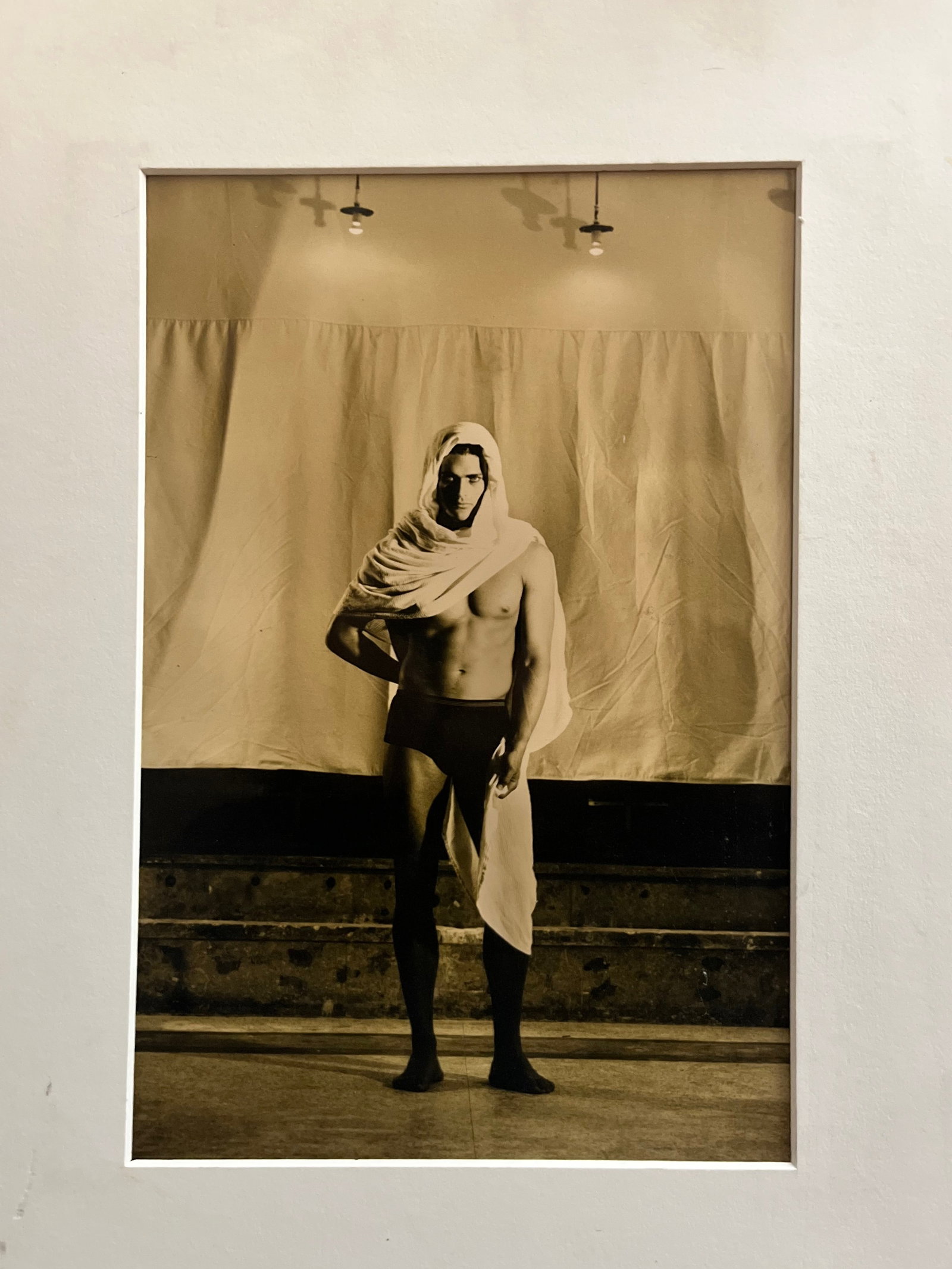 1980s photograph possibly a vogue photographer: 1980s photograph possibly a vogue photographer 11 inches wide 14 inches tall good condition