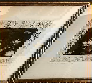 Nice etching sign piece