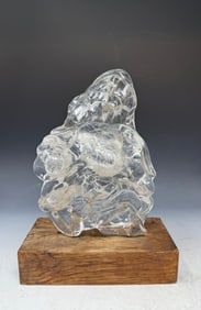 Vintage plastic abstract sculpture