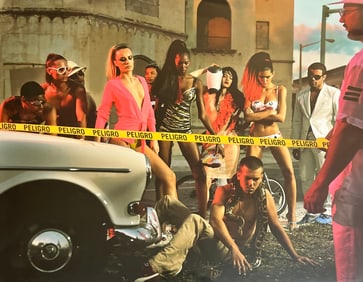 Art photograph 1980s Vogue 12 inches tall 16 inches wide