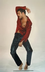 Ricky Martin 1980s art photograph