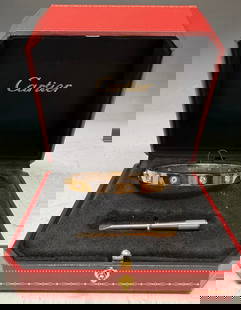 10 Diamond.Cartier Love Bracelet with original boxes: 10 Diamond.Cartier Love Bracelet with original boxes