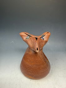 Vintage art pottery jar