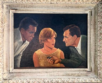 Walt Disney artist mission impossible painted April 23, 1967