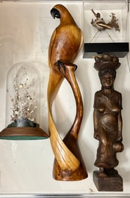 Four nice sculptural pieces