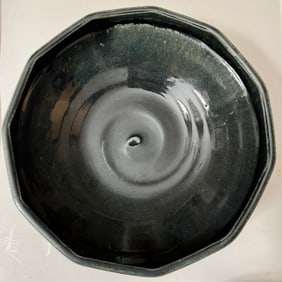 Beautiful piece of Asian pottery age unknown quite large