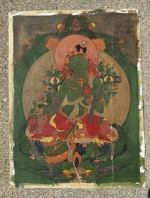 Antique Tibetan Tangka Art (1 of 2)