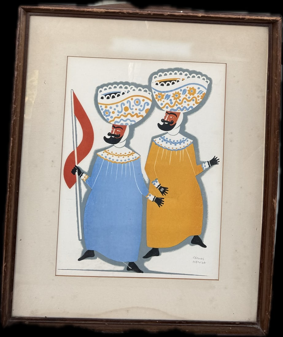 The "Dances of Mexico" series by Carlos Mérida