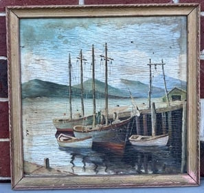 Oil on Canvas Signed & Framed