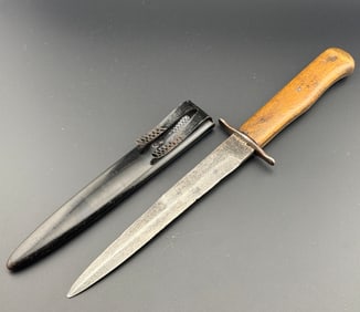 WWII German Luftwaffe close combat boot knife ‘Nahkampfmesser’
