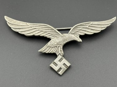 WWII LUFTWAFFE OFFICER SUMMER TUNIC DETACHABLE BREAST EAGLE