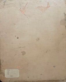 Francis Newton Souza ( Indian 1924-2002) Early mixed media painting