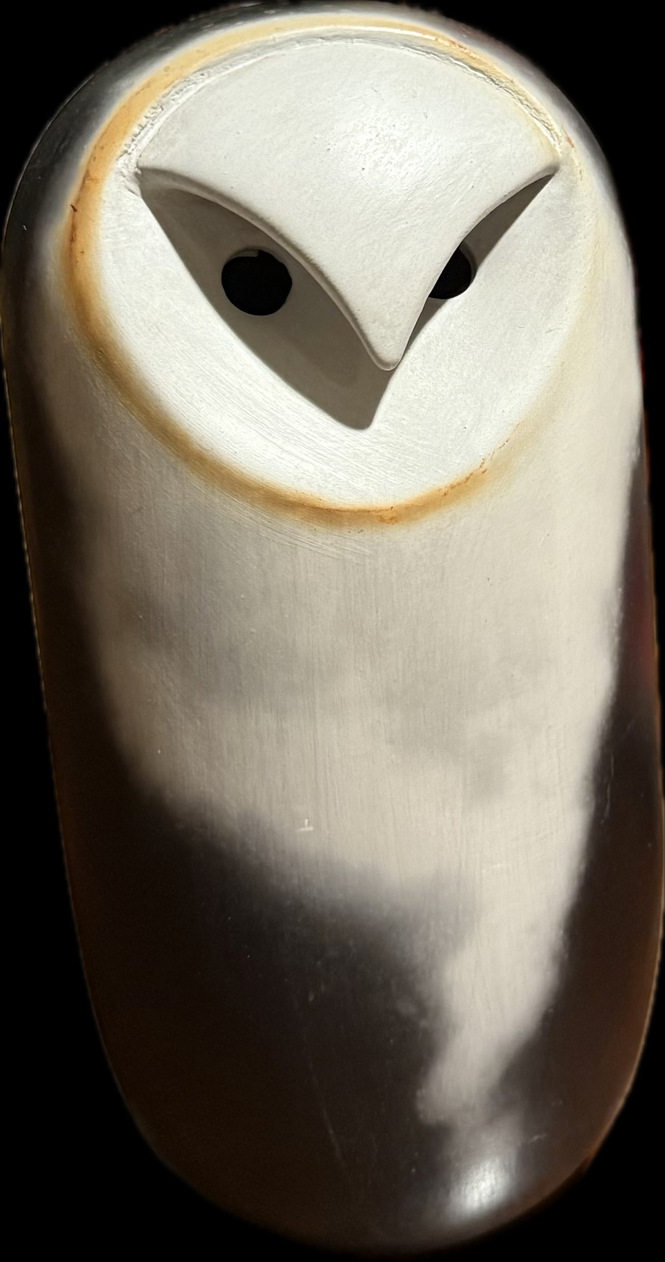 A ceramic owl designed by Chris Stiles: A ceramic owl designed by Chris Stiles. Made in USA. "Birds in trees" collection. approximately 9 1/2 inches tall