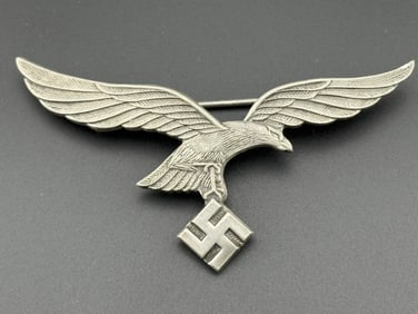 WWII LUFTWAFFE OFFICER SUMMER TUNIC DETACHABLE BREAST EAGLE (1 of 4)