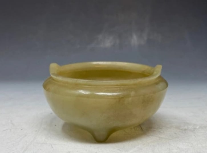 Antique Chinese Jade Tripod Censor (1 of 1)