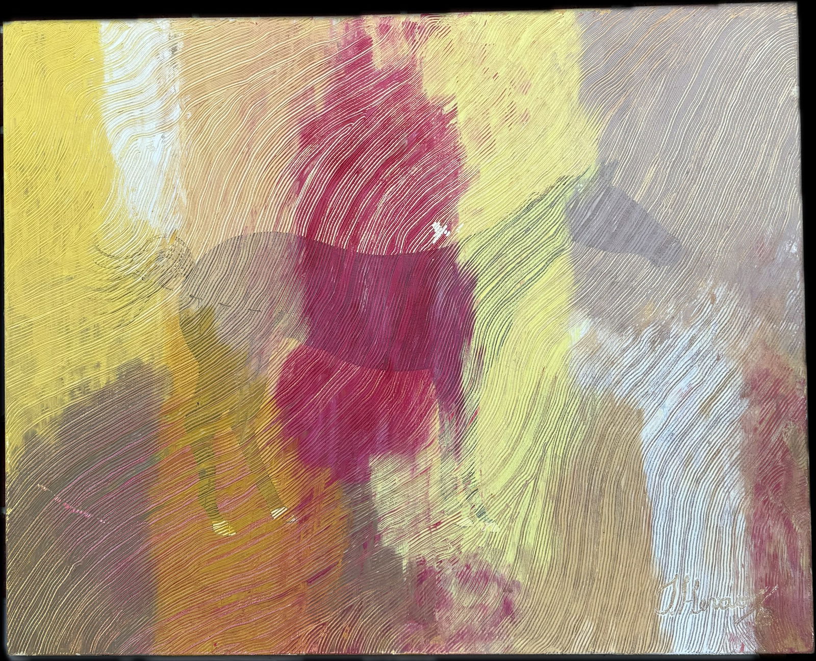 An original abstract painting (1 of 3)