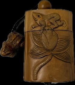 Antique Japanese Boxwood Inro (1 of 3)