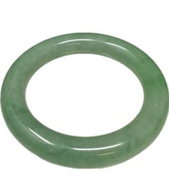 Antique Chinese Jadeite Bangle (1 of 2)