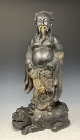Antique Asian Metal Stature (1 of 4)