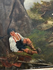 Oil on Canvas Landscape Framded (1 of 4)