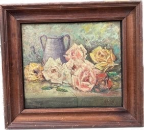 Oil On Canvas by Sadji (1 of 4)