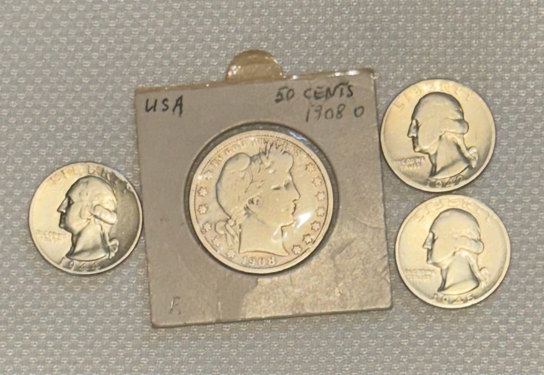 Four U S A Collectable Coins (1 of 6)