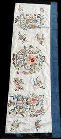 Antique Chinese Silk Embroidery Panel (1 of 5)
