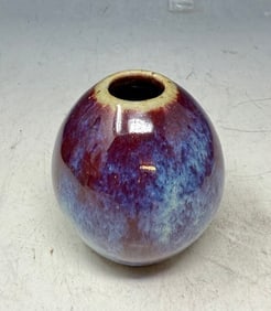 Antique Chinese flambé-glazed water Pot (1 of 4)