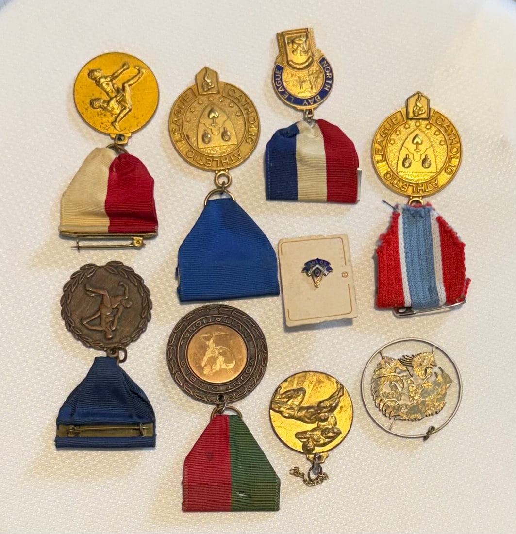 A Group of Nine Badges: A Group of Nine Badges