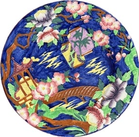 MALING - England 6067 3-Vintage Collectible Art Plate: MALING - England 6067 3-Vintage Collectible Art Plate, approximately 11 1/4 inch high