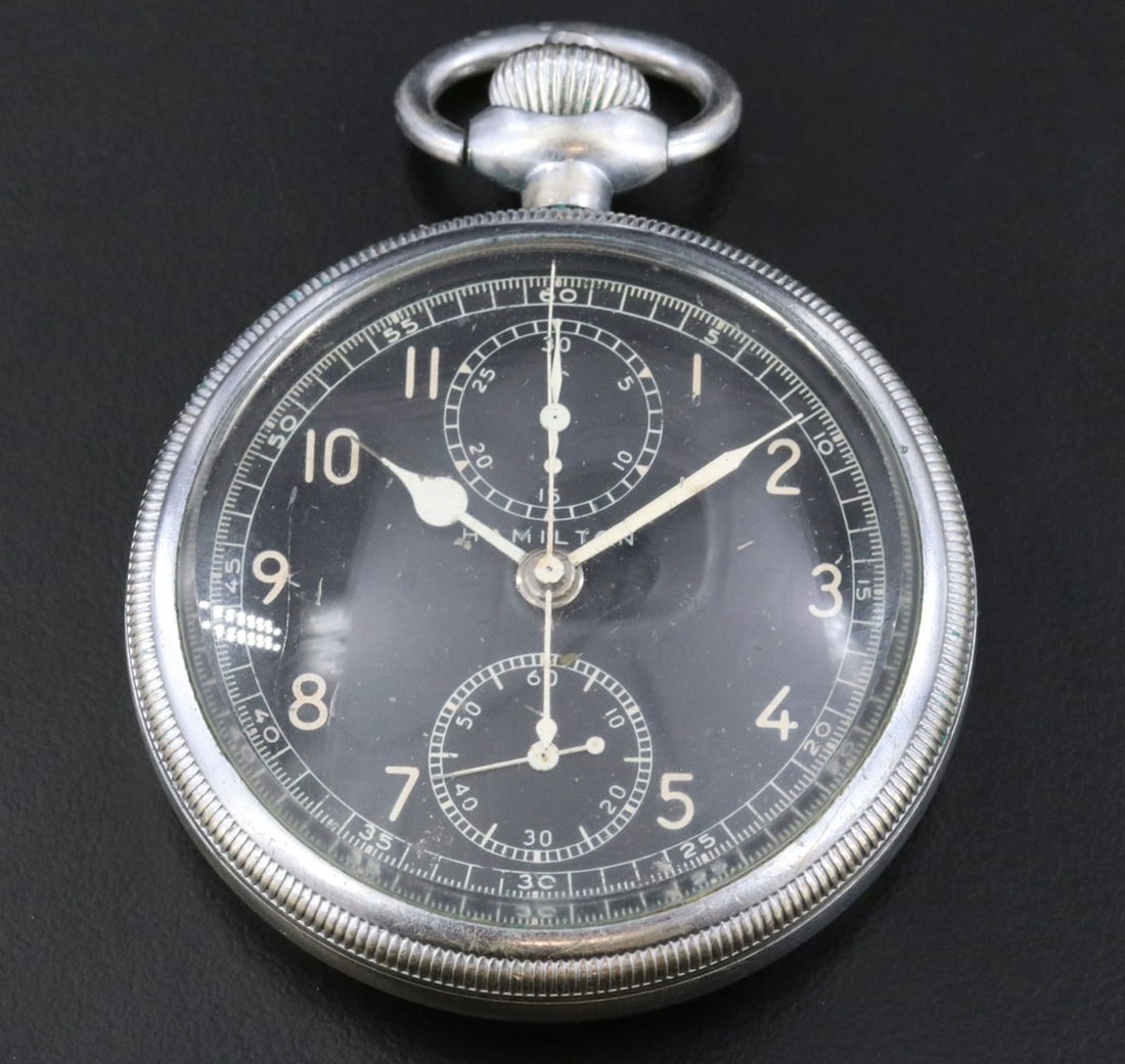 Hamilton Model 23 Military Chronograph AN 5742-1 | U.S. Army Air Forces | Circa 1942–1945 (1 of 5)