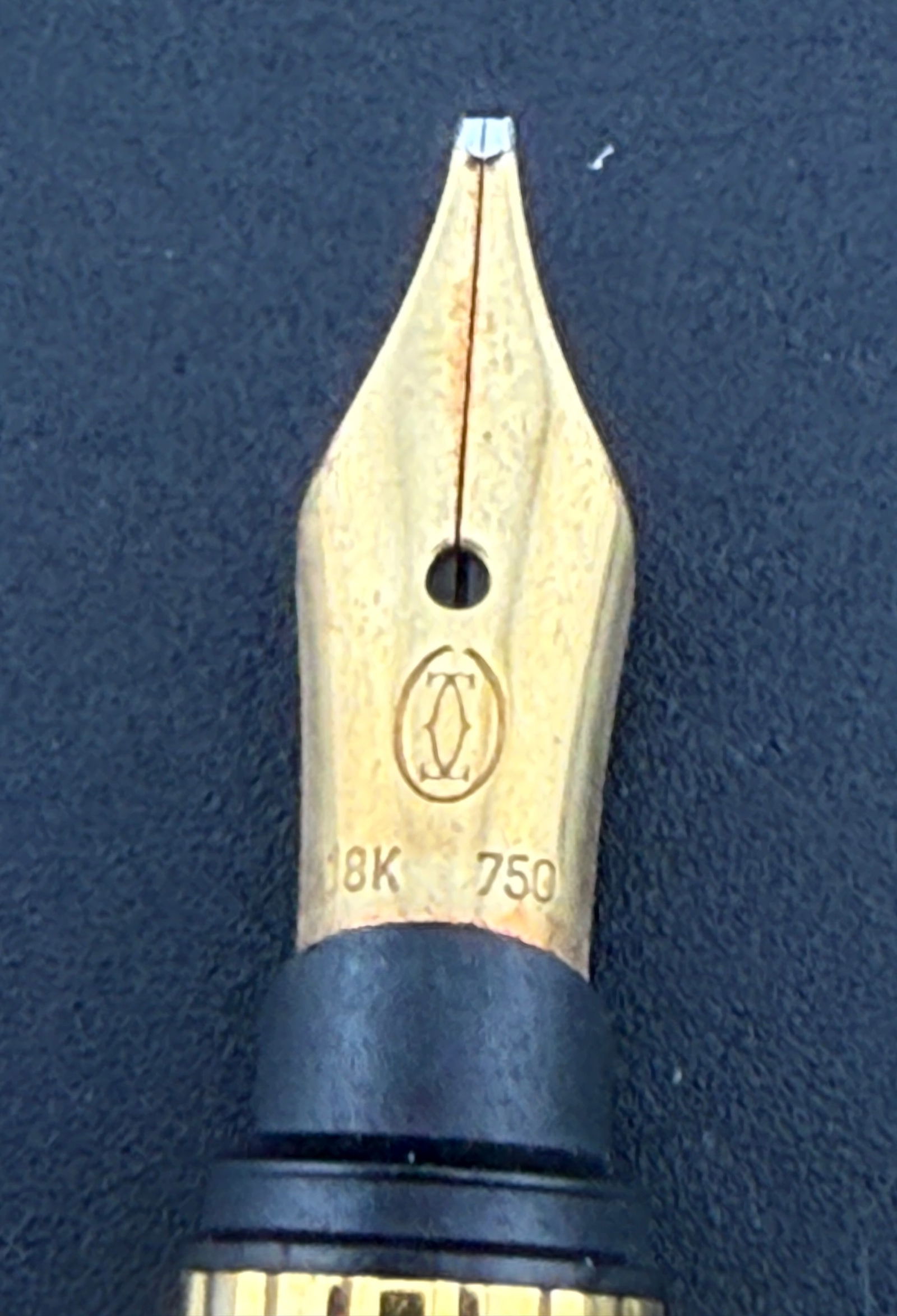 Cartier — Fountain Pen with 18K (750) Gold Nib, France, late 20th century (1 of 6)