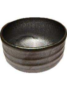 Antique-Vintage Japanese Signed Pottery Glazed Chawan Tea Bowl: Antique-Vintage Japanese Signed Pottery Glazed Chawan Tea Bowl, approximately 4 3/4 x 3“